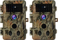BLAZEVIDEO 2-Pack No Glow Trail Cameras - 48MP Night Vision
