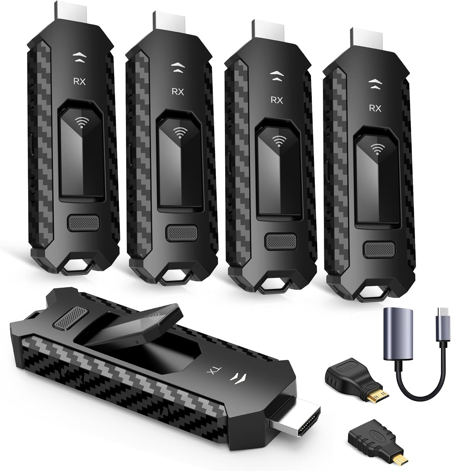 Wireless HDMI PRO Transmitter and Receiver Kit for Multi-Screen Use