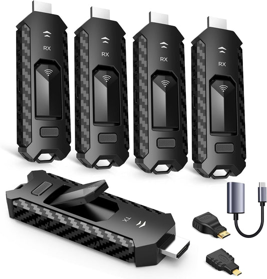 Wireless HDMI PRO Transmitter and Receiver Kit for Multi-Screen Use