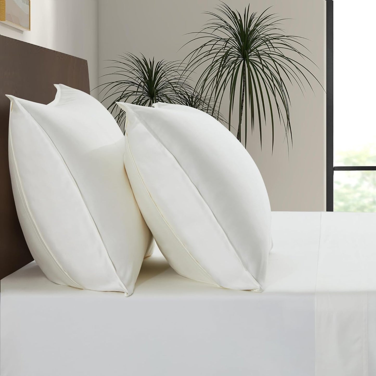 Luxury Bamboo Market King Envelope Pillowcase Set for Comfort