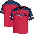 NFL Kids Youth Team Color V-Neck Wordmark Performance Jersey