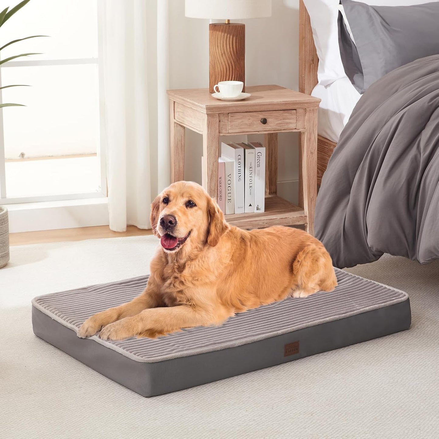 Orthopedic Dog Bed for Extra Large Dogs with Egg Crate Foam