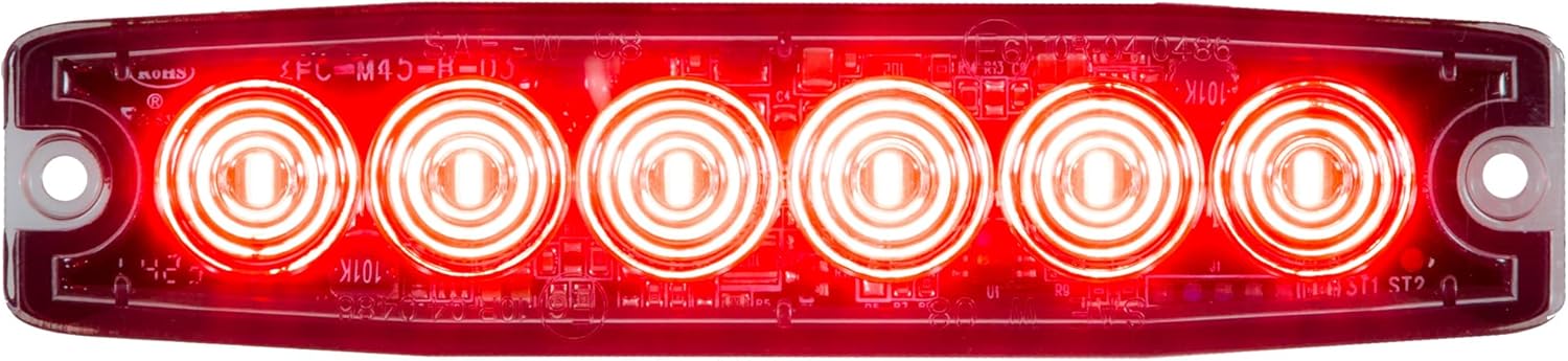 Buyers Products 5 Inch LED Strobe Light with 23 Flash Patterns