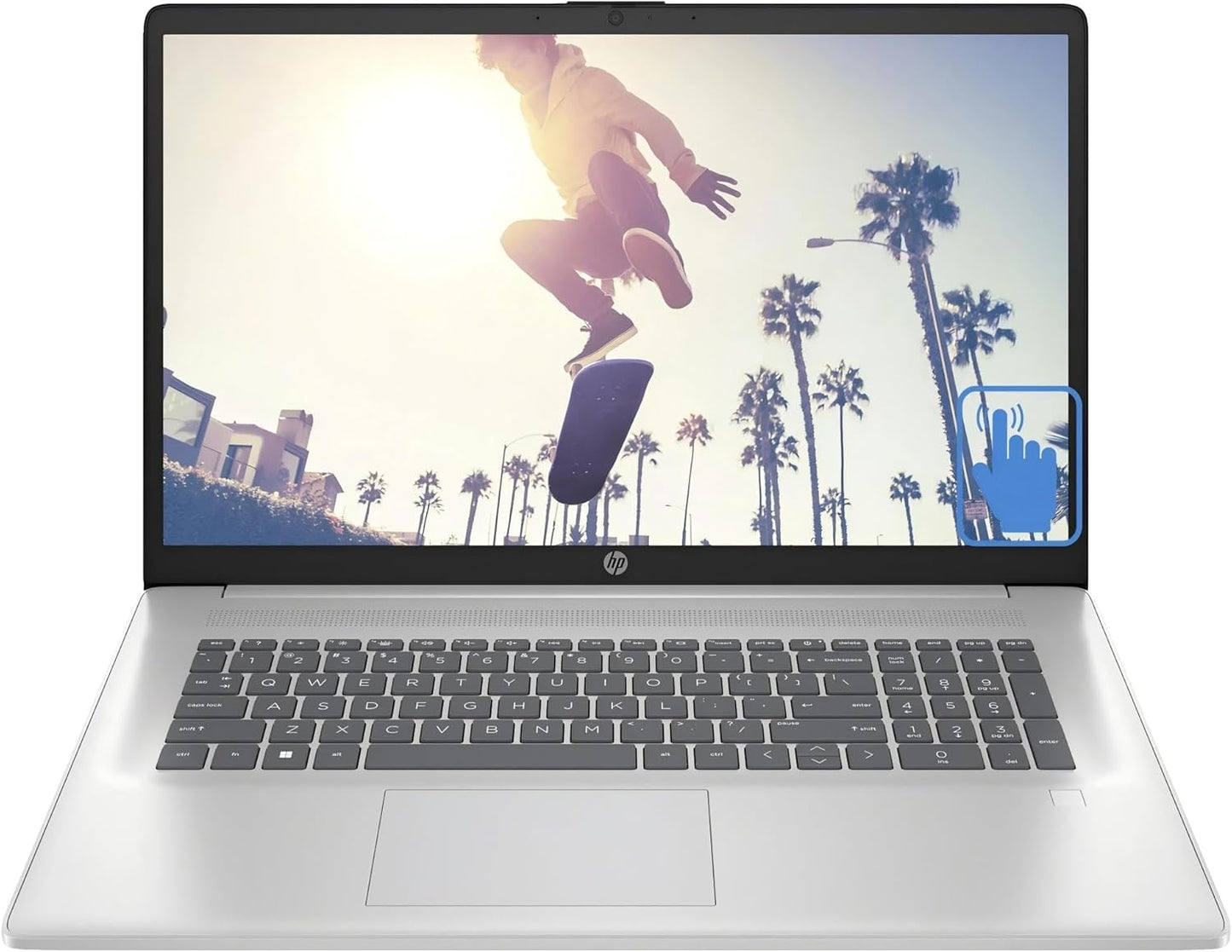 HP 17 inch Laptop with Touchscreen and Intel i7 Processor