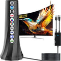 2025 TV Antenna for Smart TV - 360 Signal Booster, 25ft Cable
