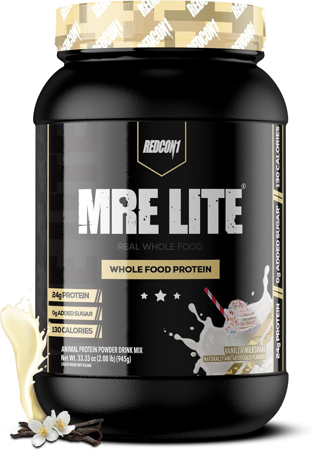 REDCON1 MRE Lite Whole Food Protein Powder - Low Carb Meal Shake