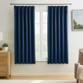 Pinch Pleated Blackout Curtains 2 Panels Set - Thermal Insulated