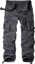 Men's Casual Cargo Pants Military Camo Combat Work Pants