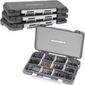 Small Fishing Tackle Box Organizer 2-in-1 - Compact Portable Case