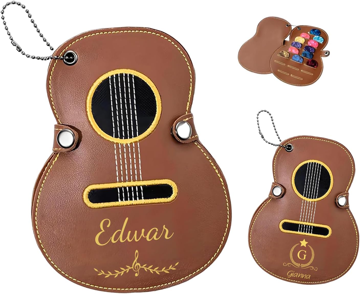 Custom Guitar Pick Case: Organize 17 Picks in Style!