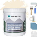 Furniture Paint Kit 32oz with Tools - All-in-One Cream Matte Finish