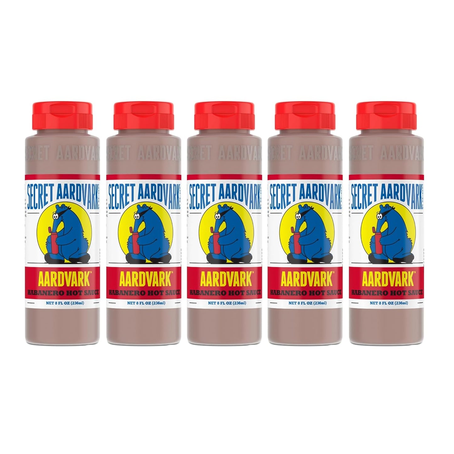 Secret Aardvark Habanero Hot Sauce - Flavorful Medium Spice