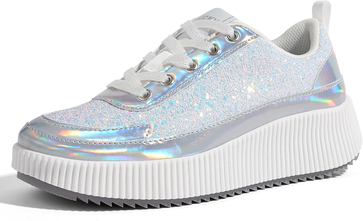 LUCKY STEP Women's Platform Sneakers for Stylish Comfort