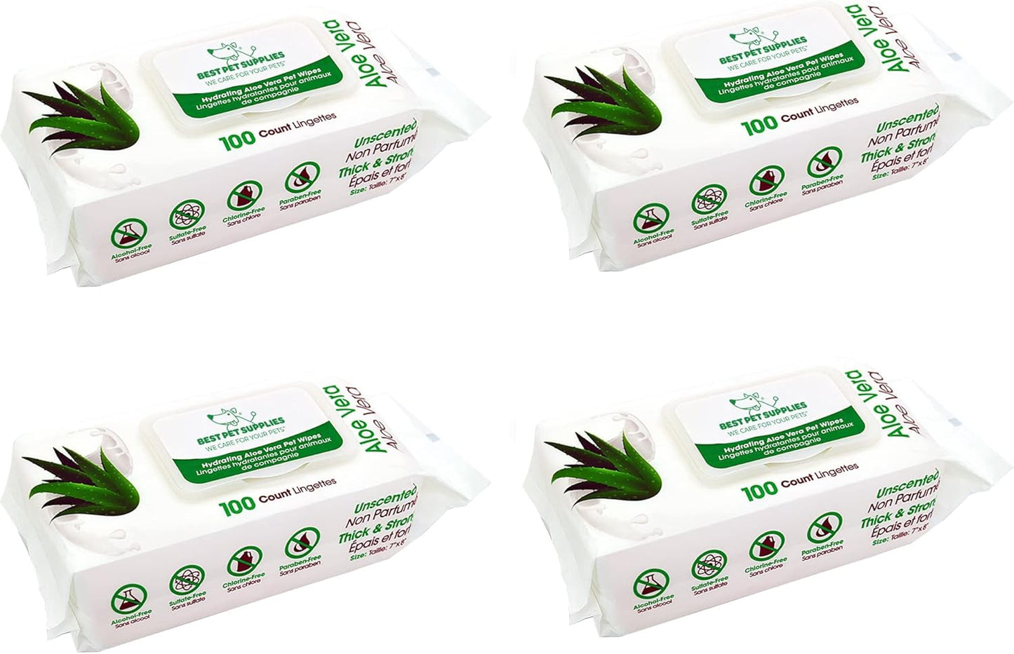 Best Pet Supplies Dog Wipes for Cleaning and Deodorizing Coats