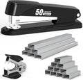 Metal Stapler Heavy Duty 50 Sheet Capacity - No Jam Desk Stapler