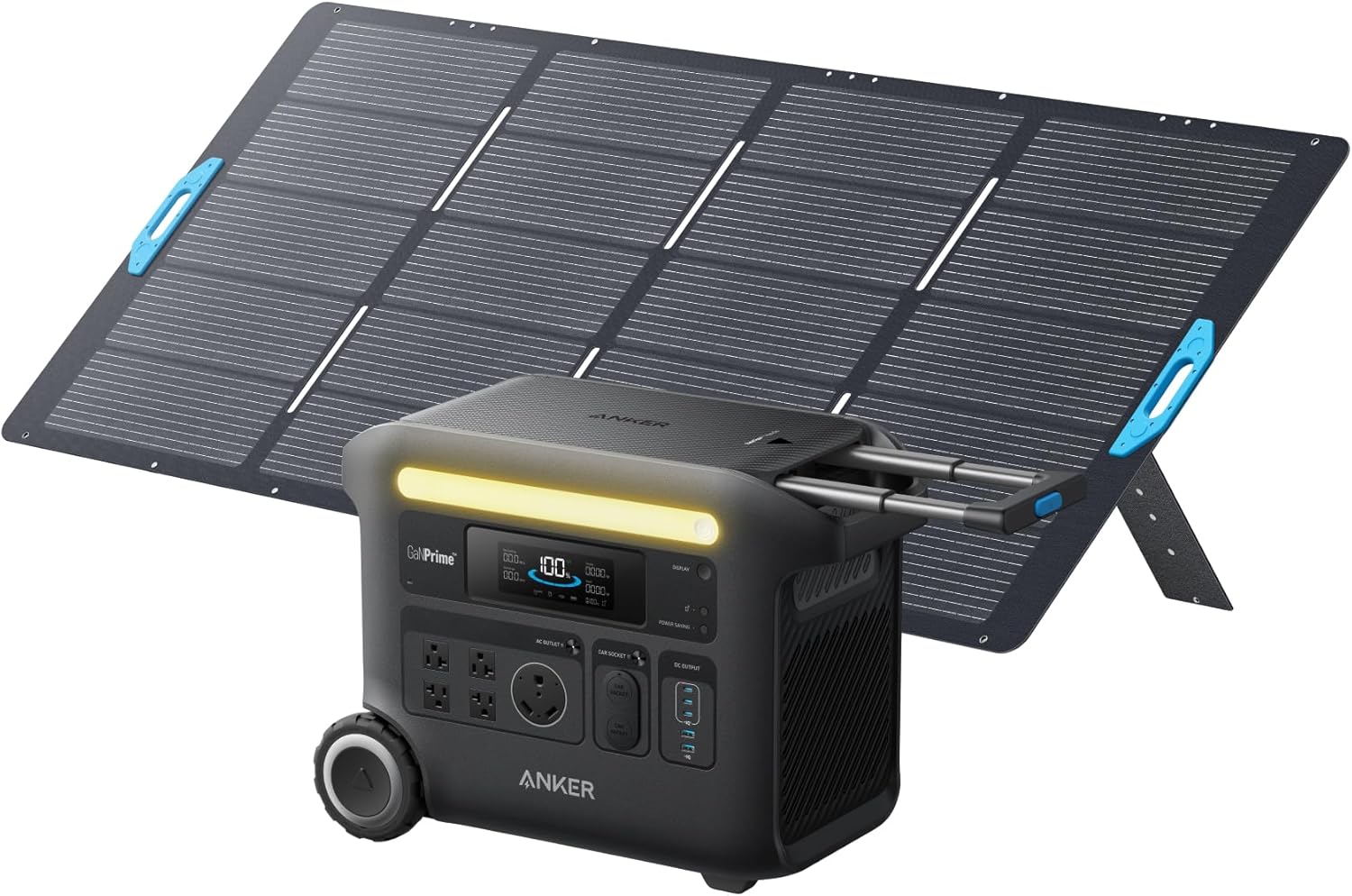 Anker SOLIX F2600 Solar Generator: 2560Wh Power for Home & Outdoors