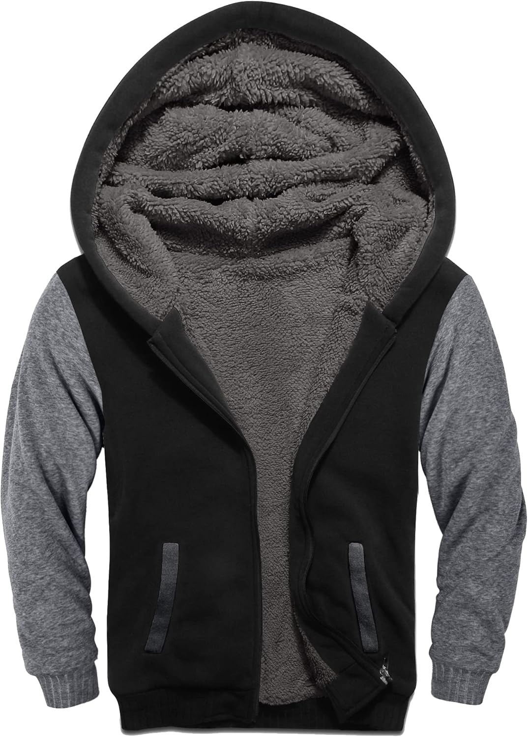 Ultra Soft Sherpa Fleece Hoodie for Boys by SWISSWELL