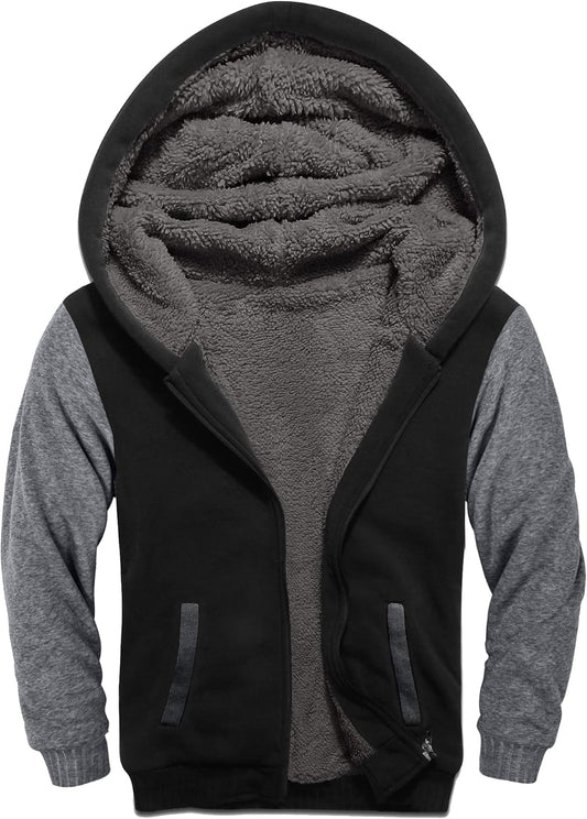 Ultra Soft Sherpa Fleece Hoodie for Boys by SWISSWELL