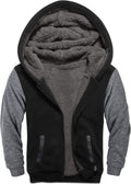 SWISSWELL Hooded Jacket for Boys Full Zip Ultra Soft Sherpa Fleece