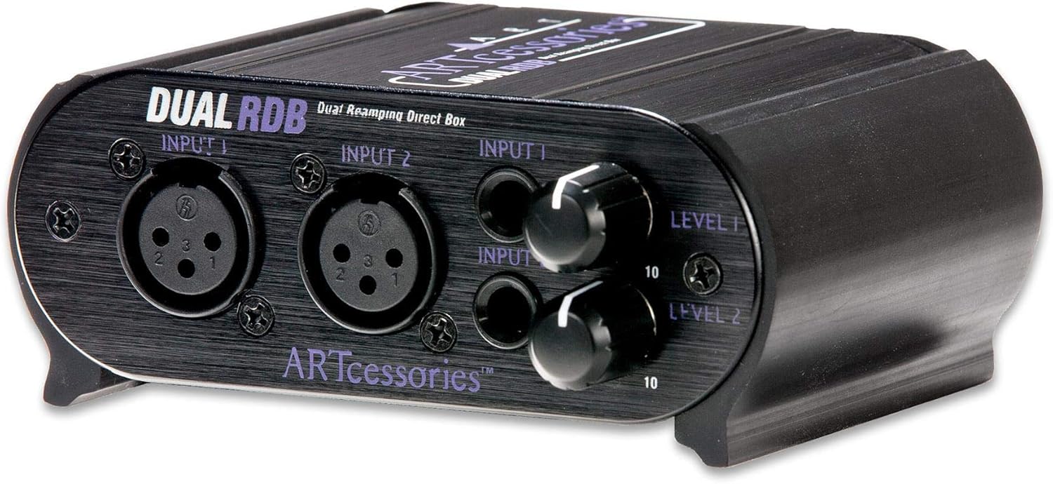 ART Dual RDB Reamping Direct Box for Versatile Audio Solutions