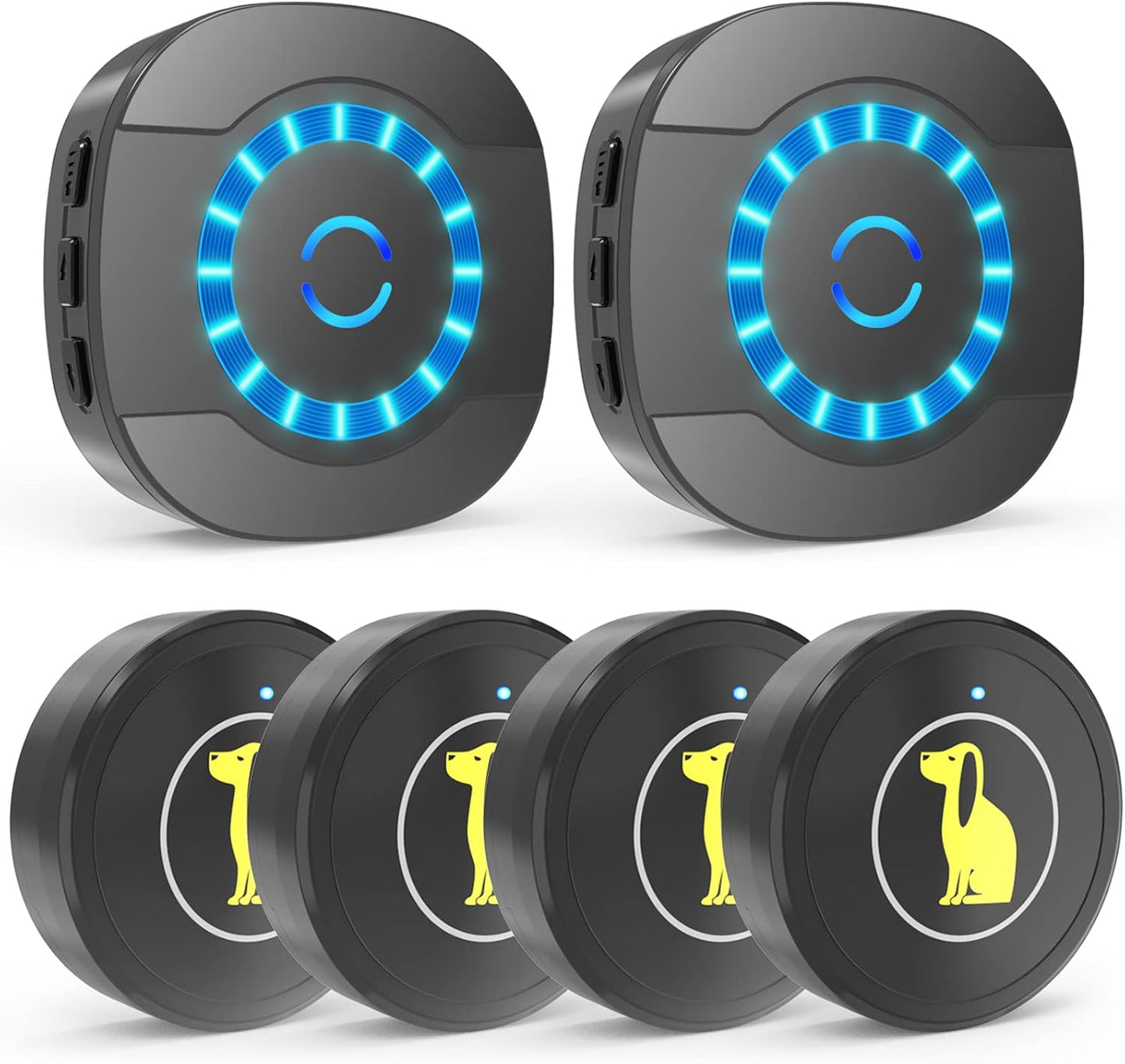 Dog Door Bell for Training with Waterproof Touch Button Feature