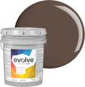 EVOLVE Paint & Primer Espresso 5-Gallon - Low Sheen, One-Coat Coverage