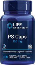 Phosphatidylserine PS Caps for Cognitive Performance - Focus & Memory