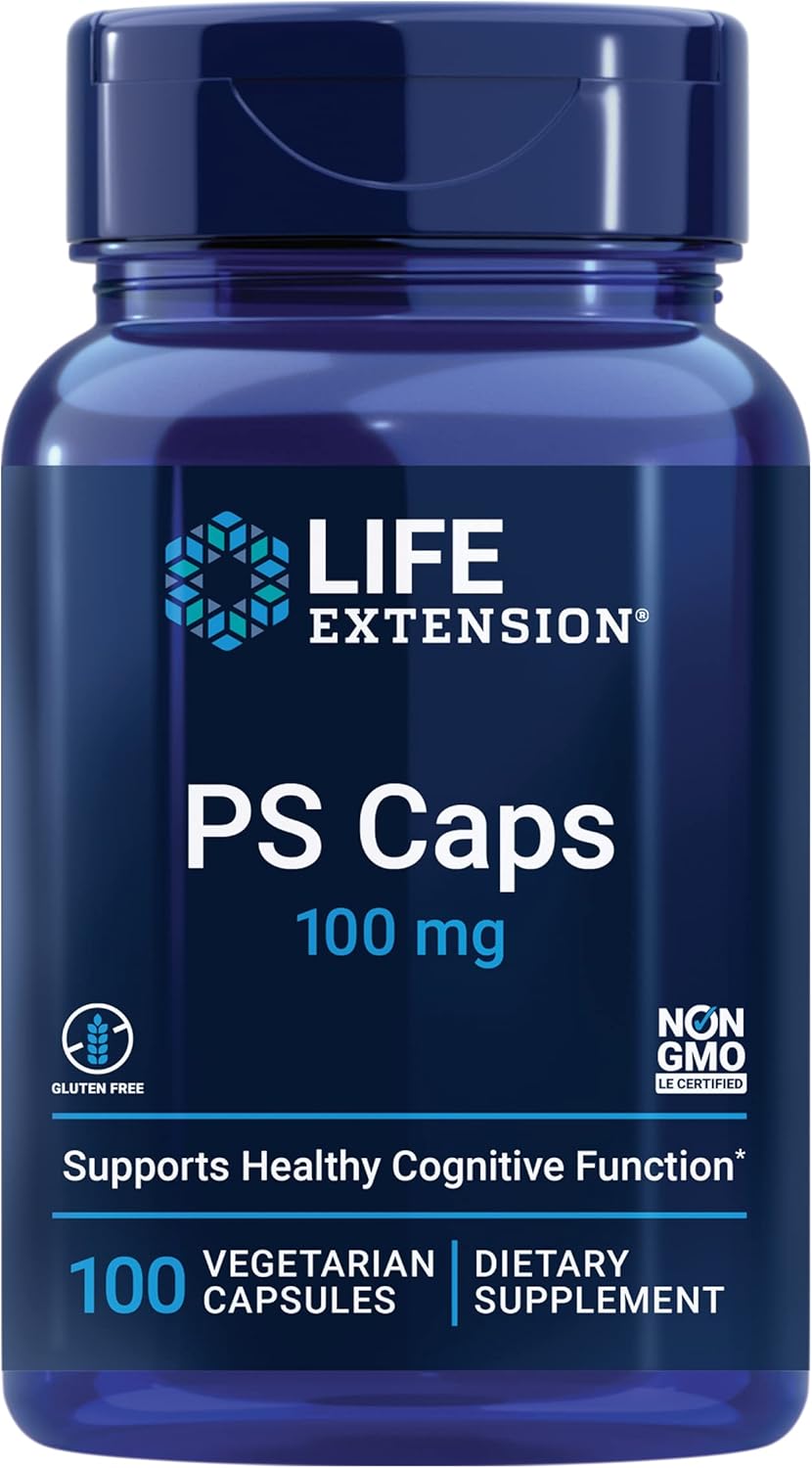 Life Extension PS Caps for Cognitive Performance and Memory