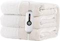 Electric Heated Blanket Twin Size 62x84 - Dual-Sided Microplush