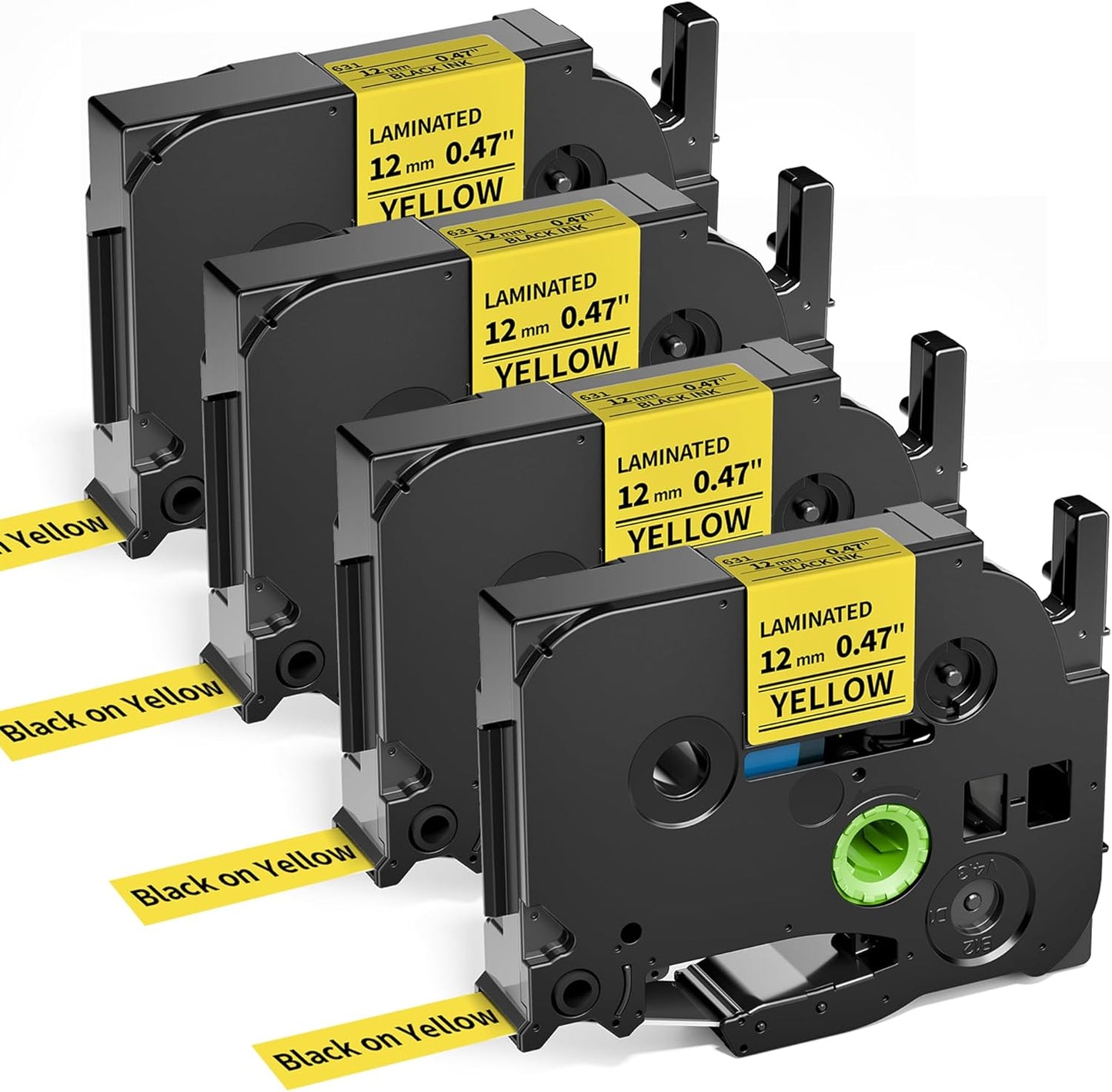 Yellow TZe-631 Tape for Brother Label Makers