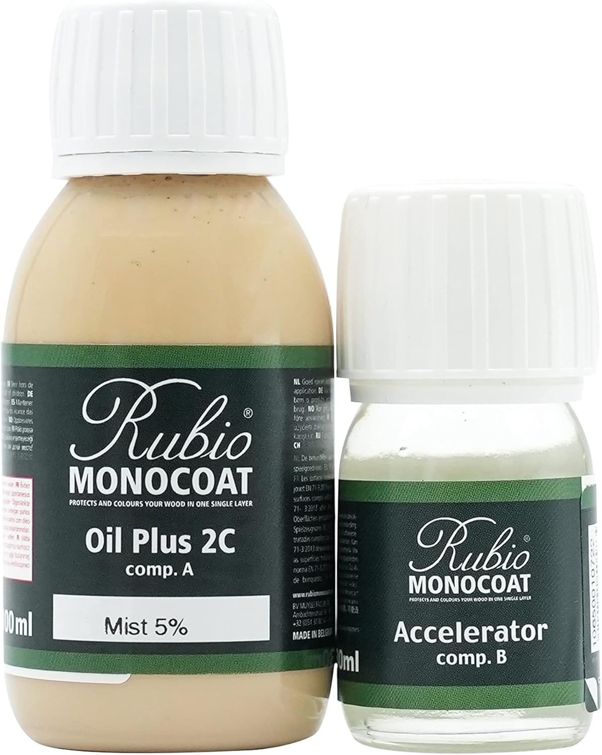 Rubio Monocoat Wood Stain & Finish - Eco-Friendly Oil Plus 2C