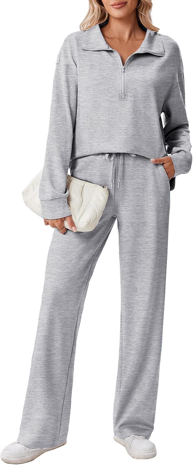 Stylish 2 Piece Sweatsuit Set for Women by PINSPARK - Fall Fashion
