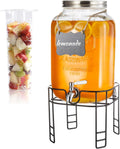 2 Gallon Drink Dispenser for Parties with Stainless Steel Spigot