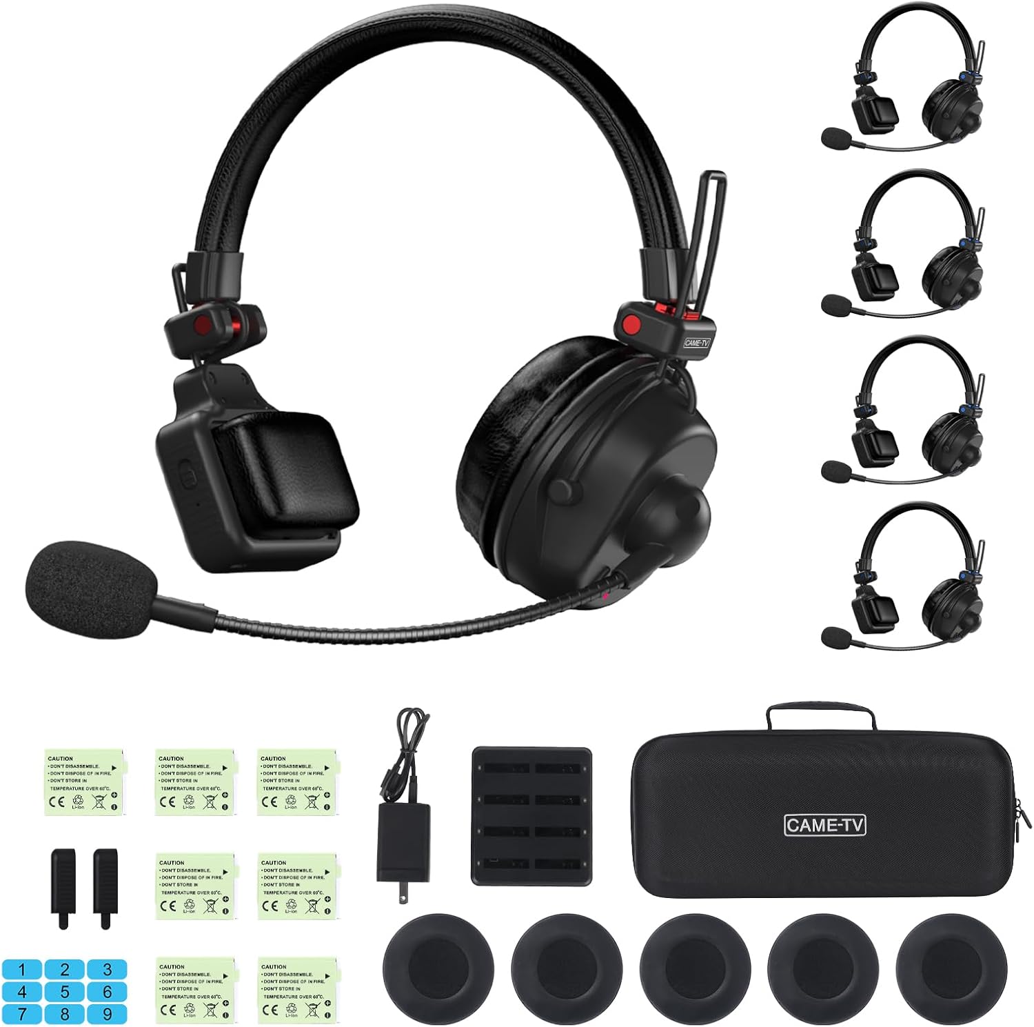 Came-TV Waero-PRO Wireless Intercom Headset System for Teams