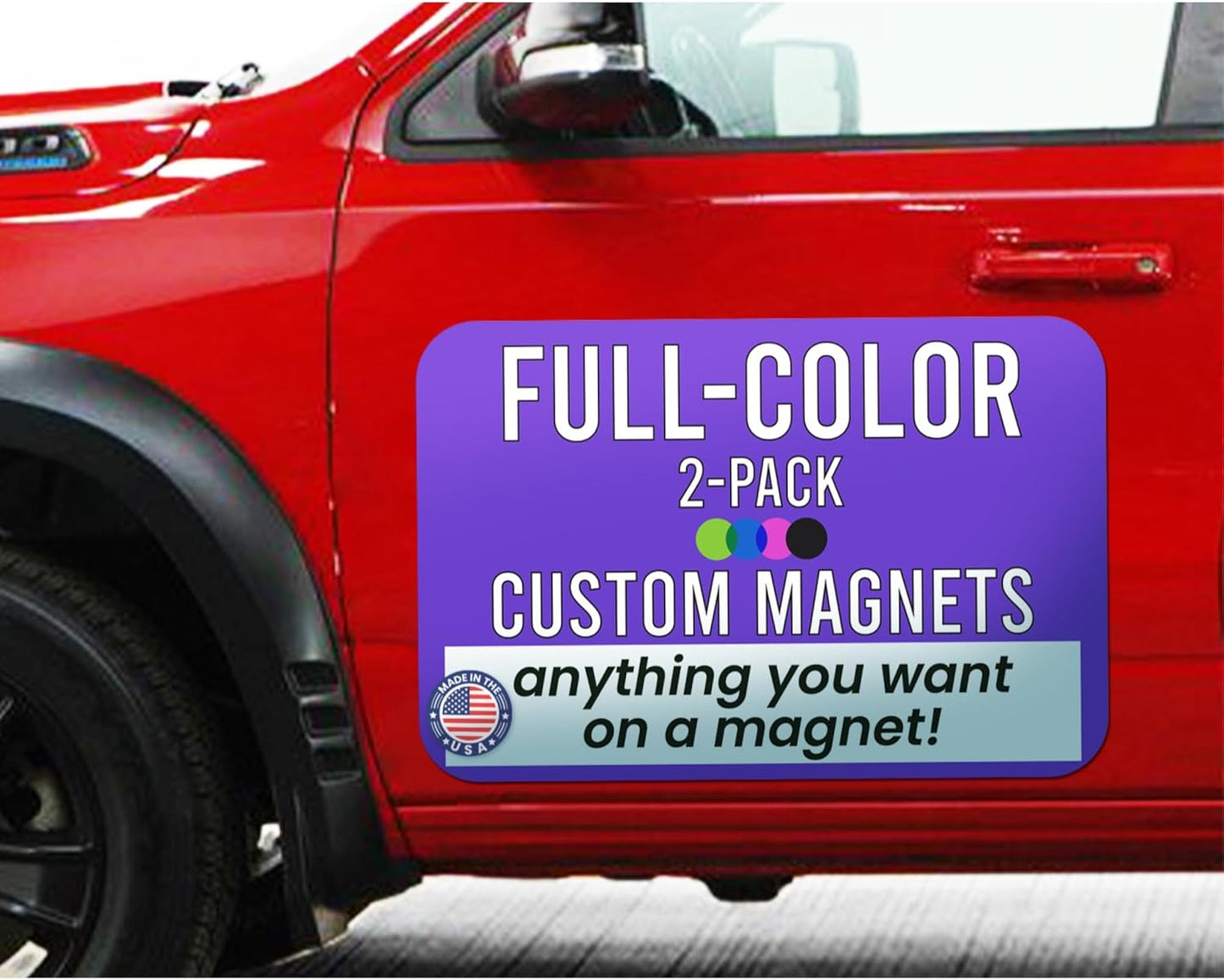 Customizable Automotive Magnet Decals for Personal Touch