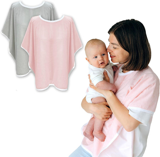 Wearable Burp Cloths - Extra Soft and Waterproof Garment Protector