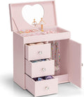 Vlando Musical Jewelry Box for Girls - Large Ballerina Gift