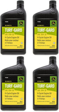 John Deere TURF-GARD 10W-30 Oil for Lawn Equipment - 4 Pack