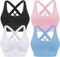 Sports Bras for Women High Impact Cross Back Strappy - Supportive What