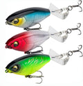 Fishing Lures Trolling Bait with Aluminum Propellers - Topwater Action