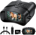 Night Vision Goggles 4K Binoculars - 36MP Photos, 3ft HD Screen