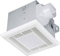 Very-Quiet 70 CFM Bathroom Vent Fan with LED Light - Quiet, Bright