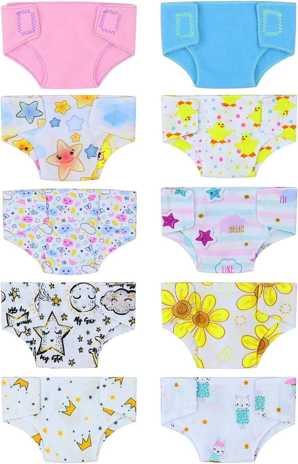 Keep Your Baby Doll Dry with ZITA ELEMENT Diapers