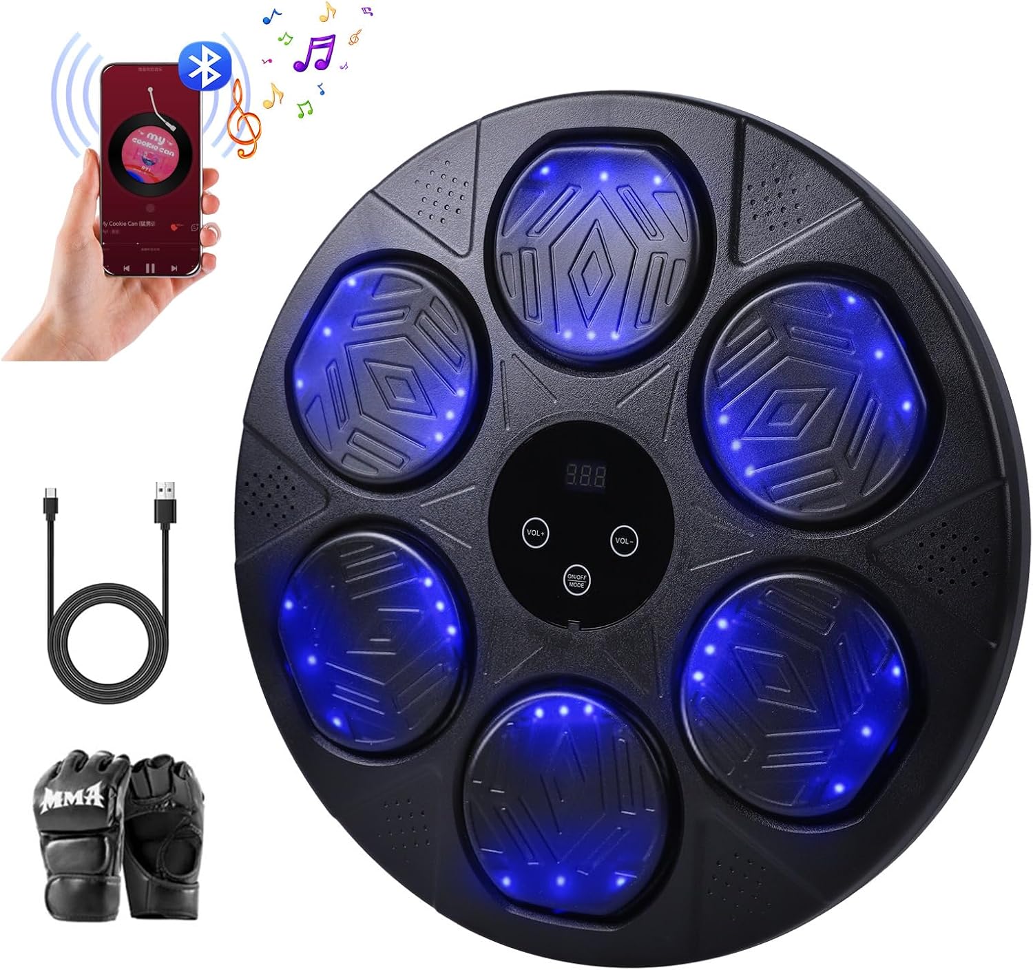 Smart Bluetooth Boxing Trainer Set