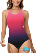 Period Swimwear One Piece Leak Proof Racerback Swimsuit - Confident 4