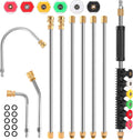 Gutter Cleaning Tools From the Ground 10 Pack 9 ft Extension Wand