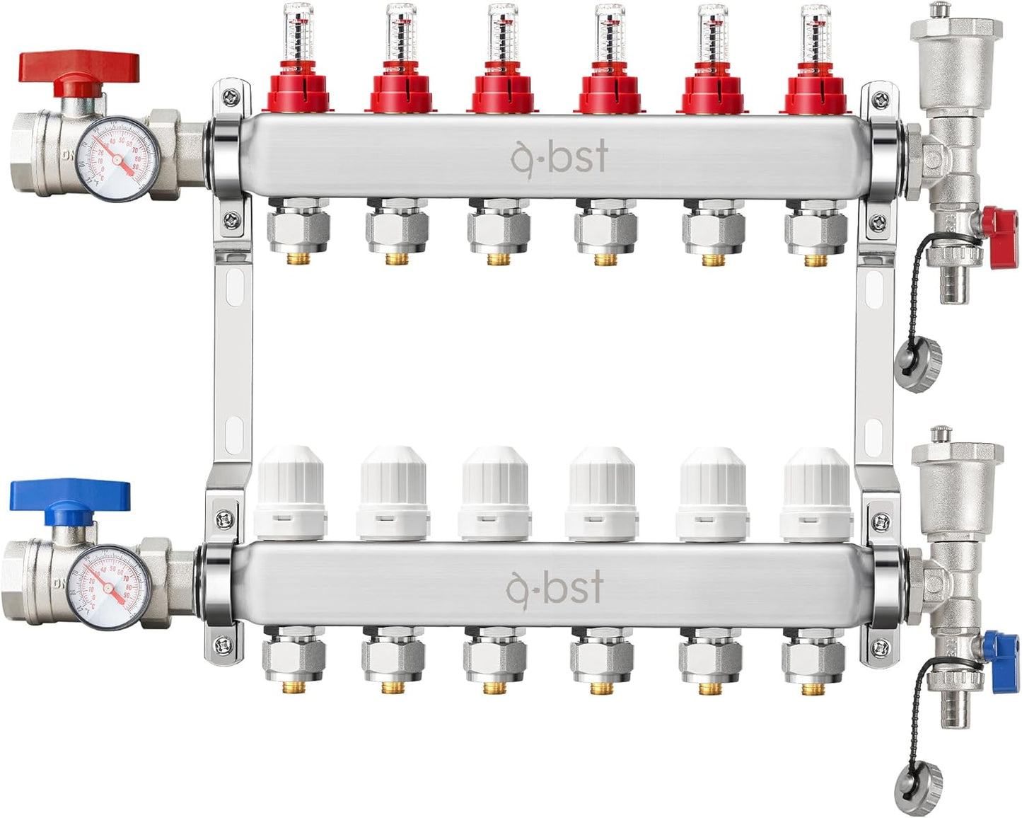 ABST PEX Manifold Kit for Efficient Hydronic Floor Heating