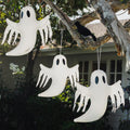 FUNBOY Hanging Ghost Halloween Decor 3-Pack - 21in Inflatable Ghosts