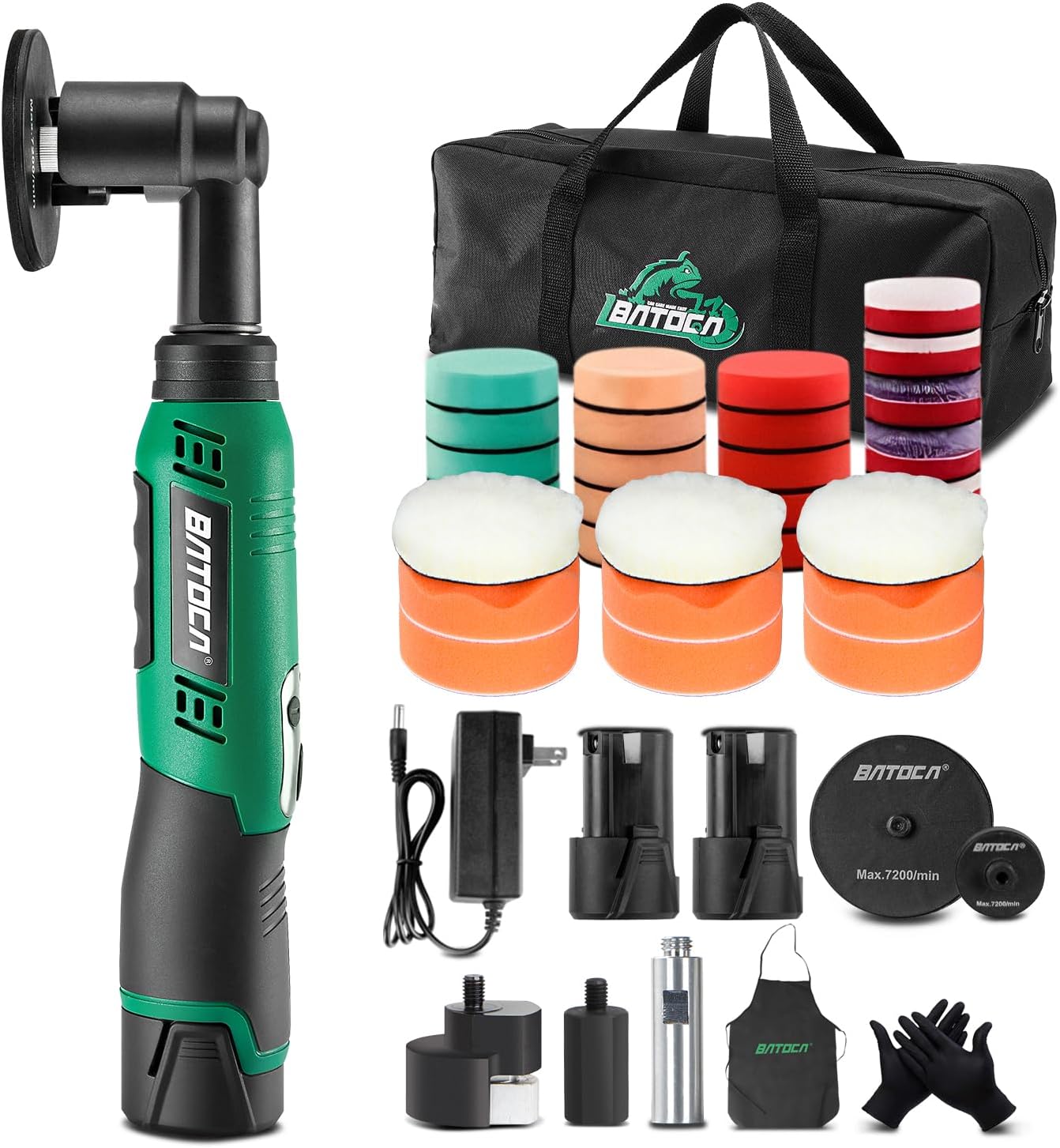 BATOCA S6 Micro Cordless Polisher for Effortless Car Detailing