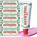 EUTHYMOL Original Toothpaste Pack of 5 - Fluoride-Free 12-Hour